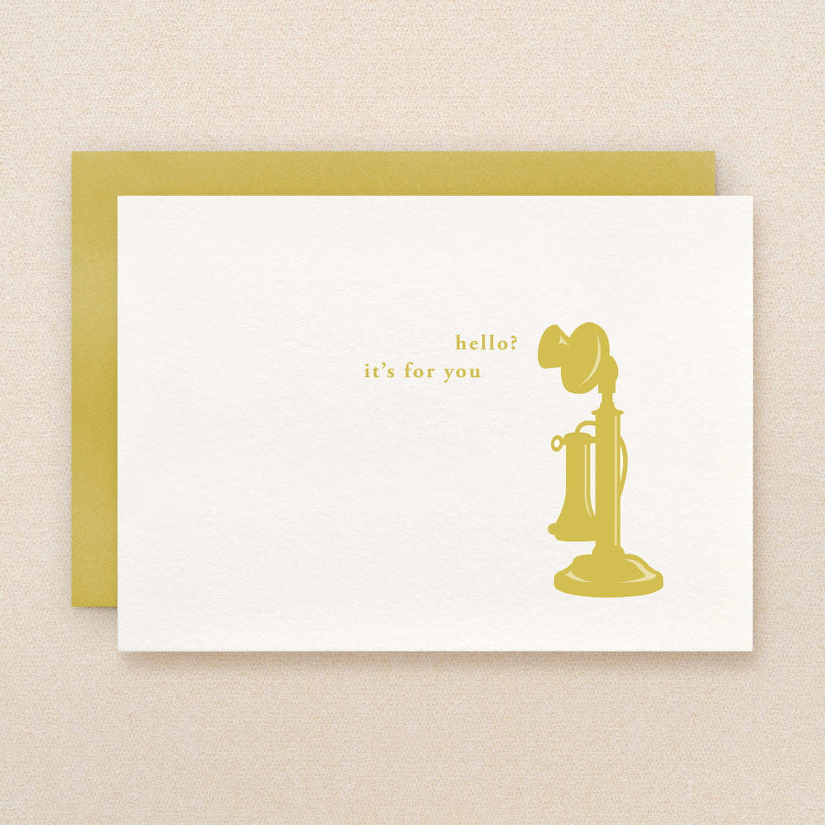 "Hello? It's For You" Summer Lovin' For You Greeting Card #136