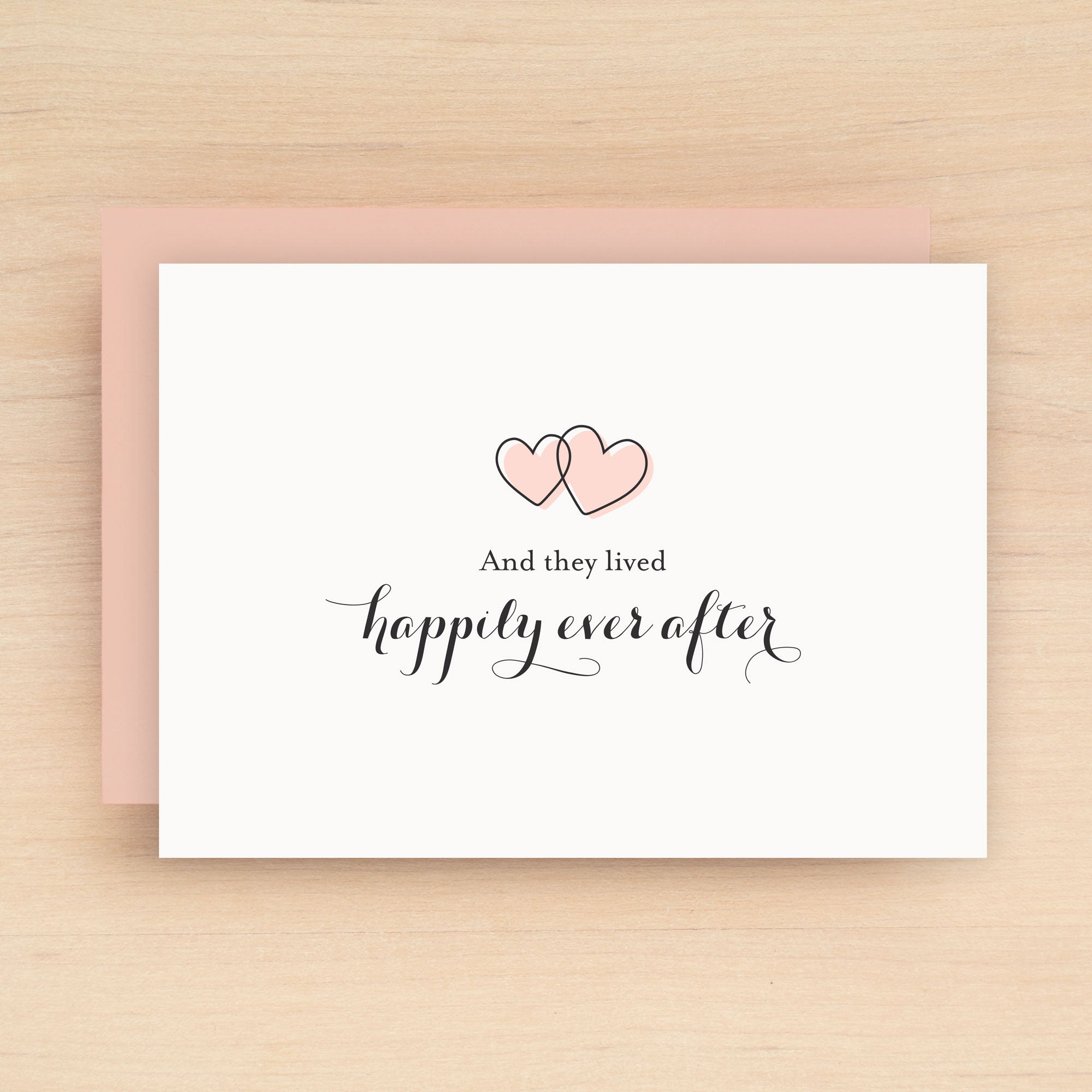 "And they lived happily ever after" Happily Greeting Card #265