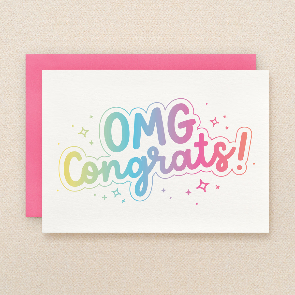 "OMG Congrats!" OMG Greeting Card #341