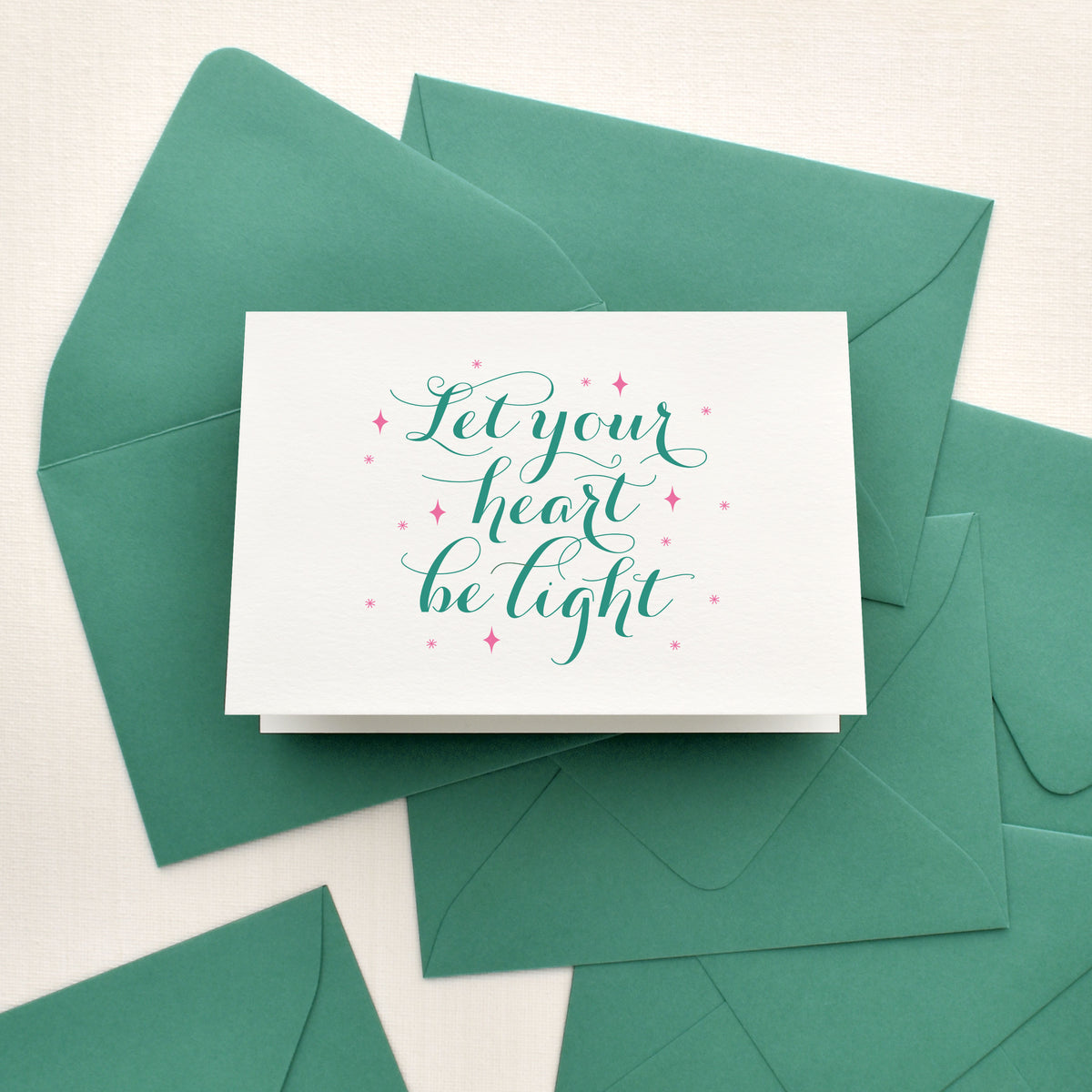 Light Heart Holiday Card