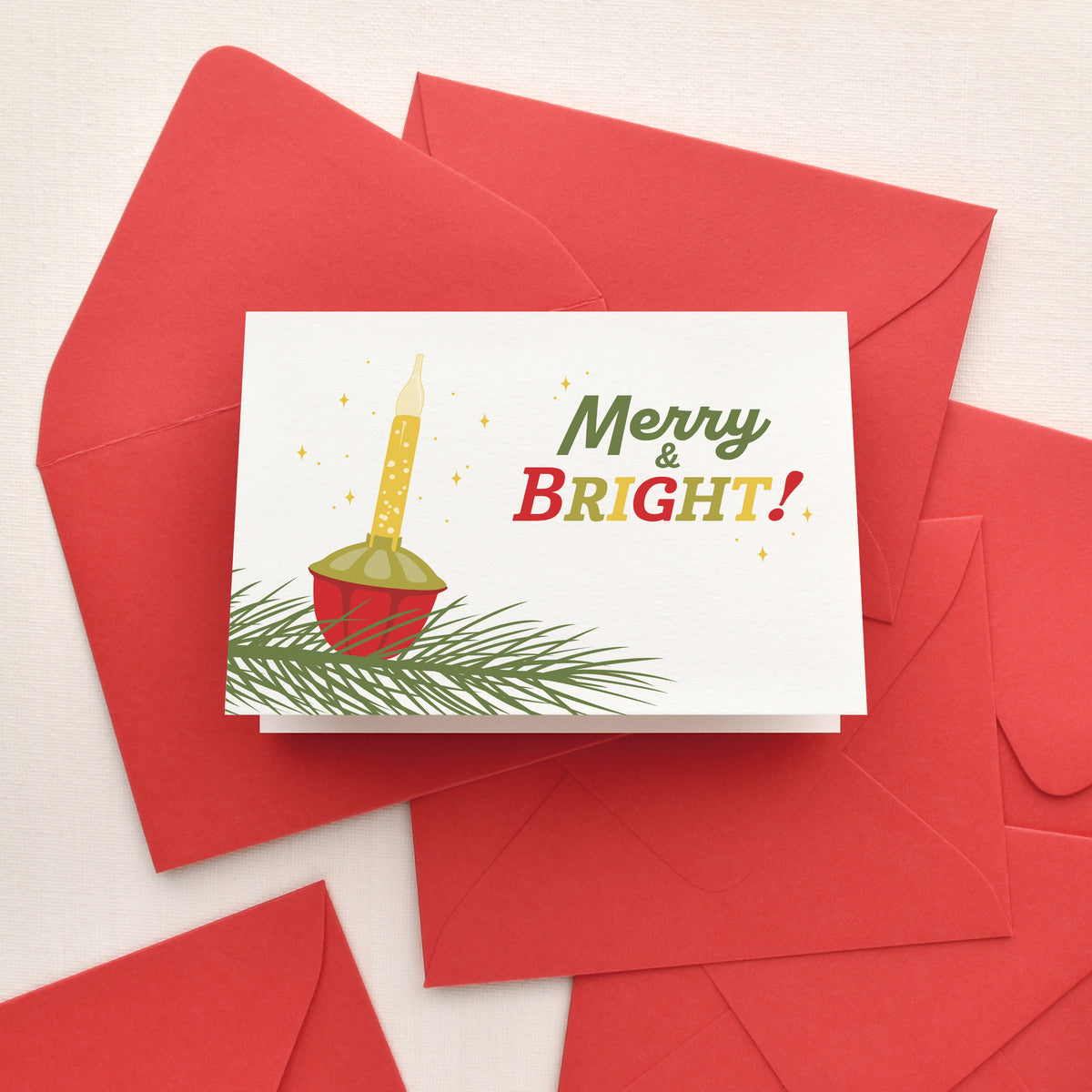 Bubble Holiday Card