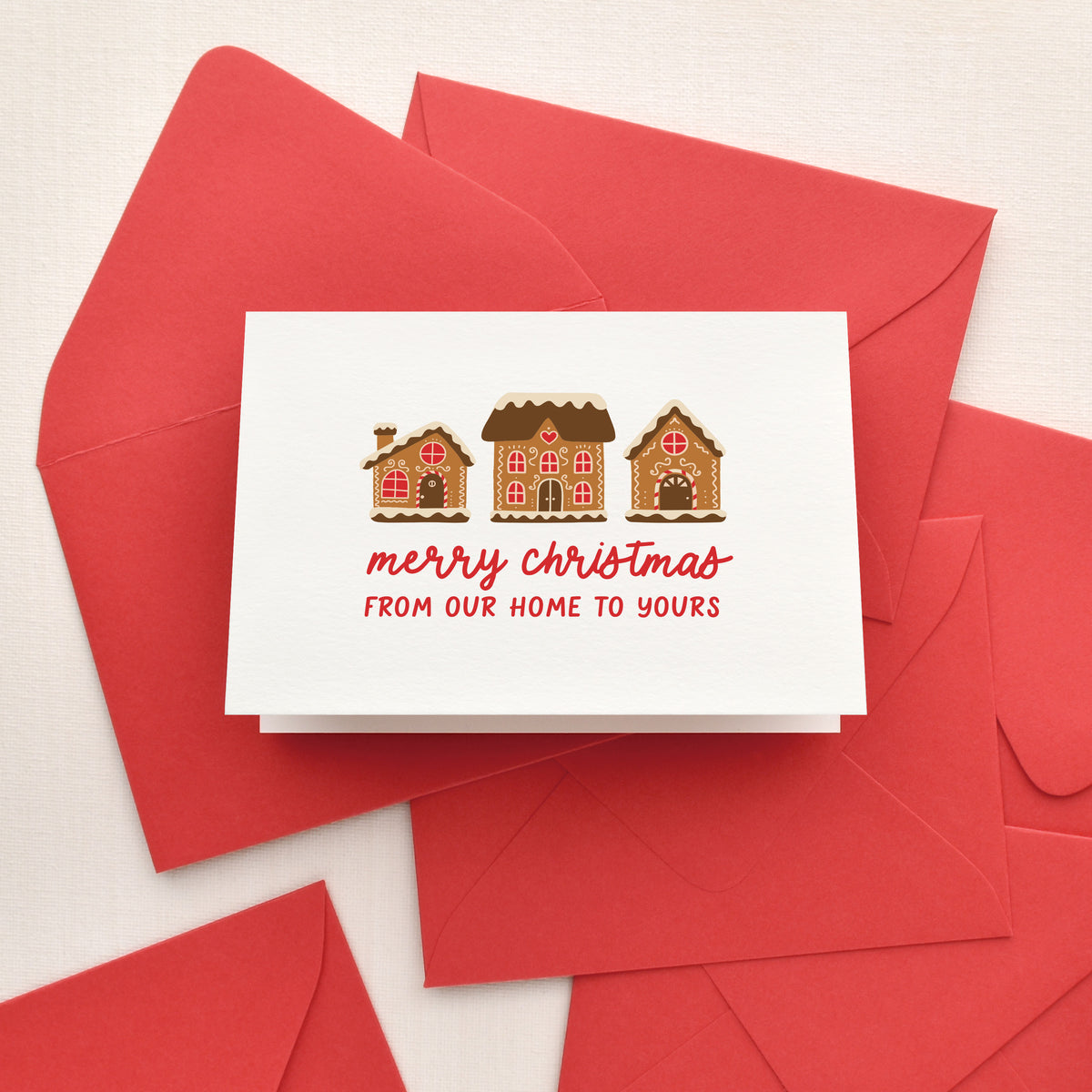 Gingerbread Holiday Card