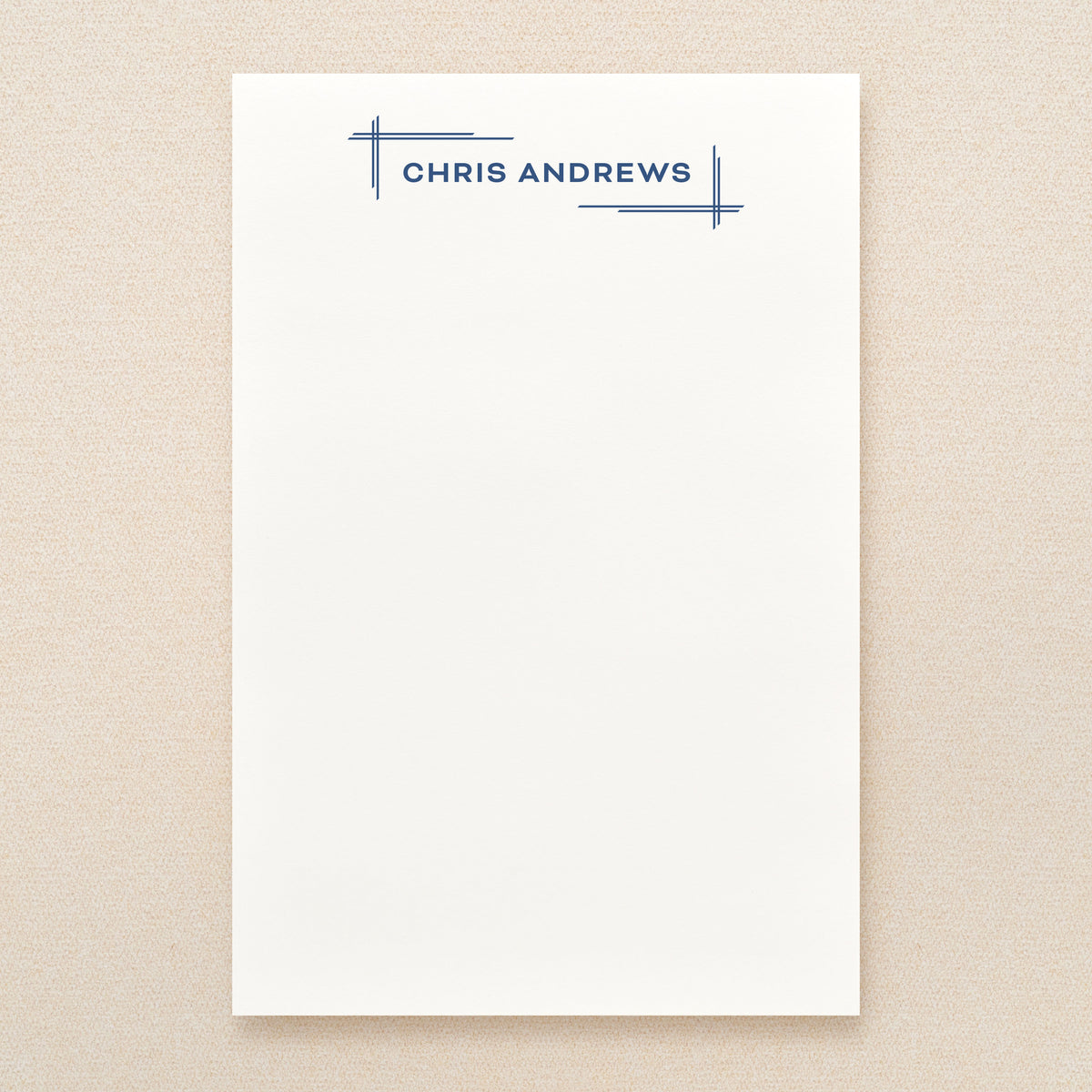 Blueprint Personalized Notepad