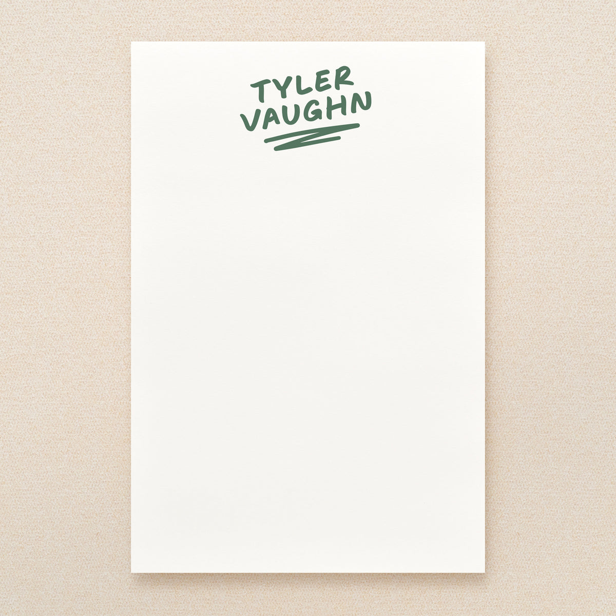 Bolt Personalized Notepad
