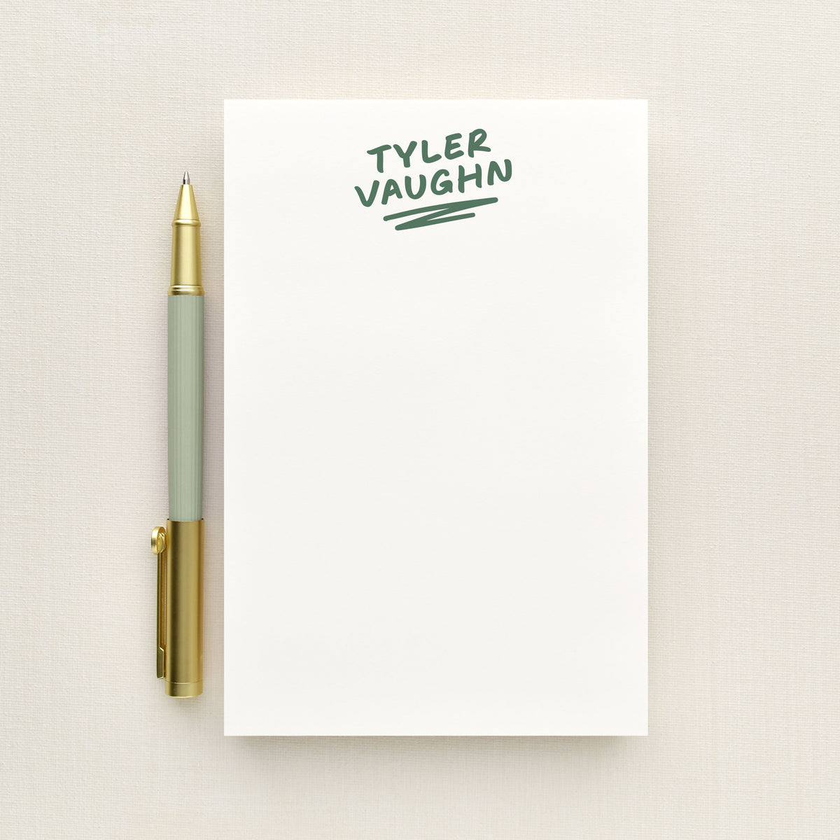 Bolt Personalized Notepad