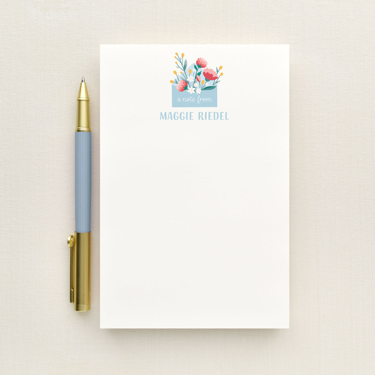 Cheerful Personalized Notepad