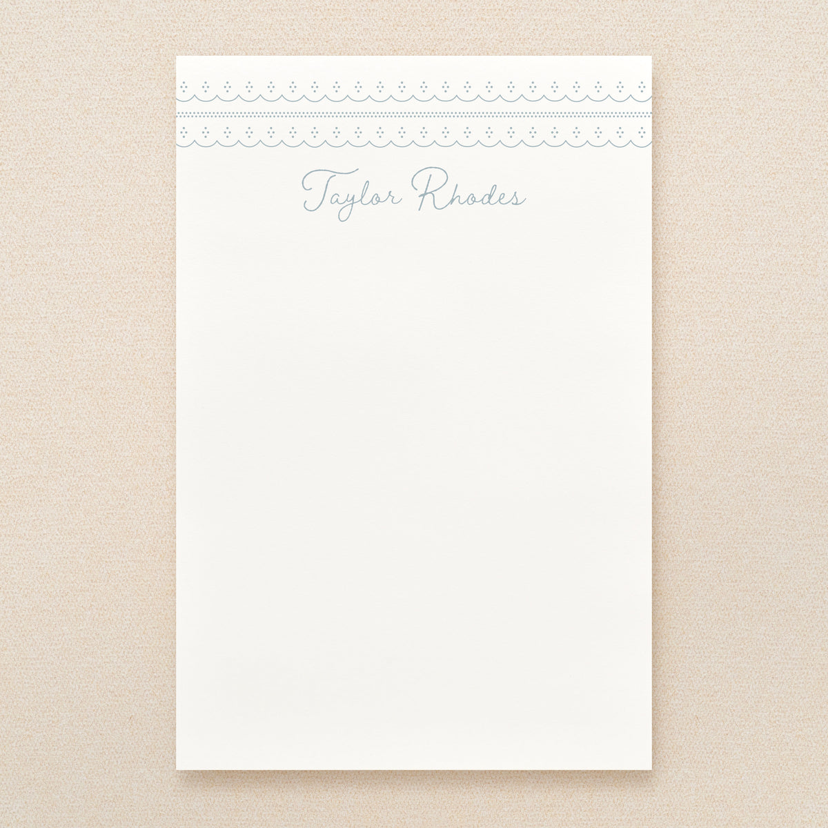 Eyelet Personalized Notepad