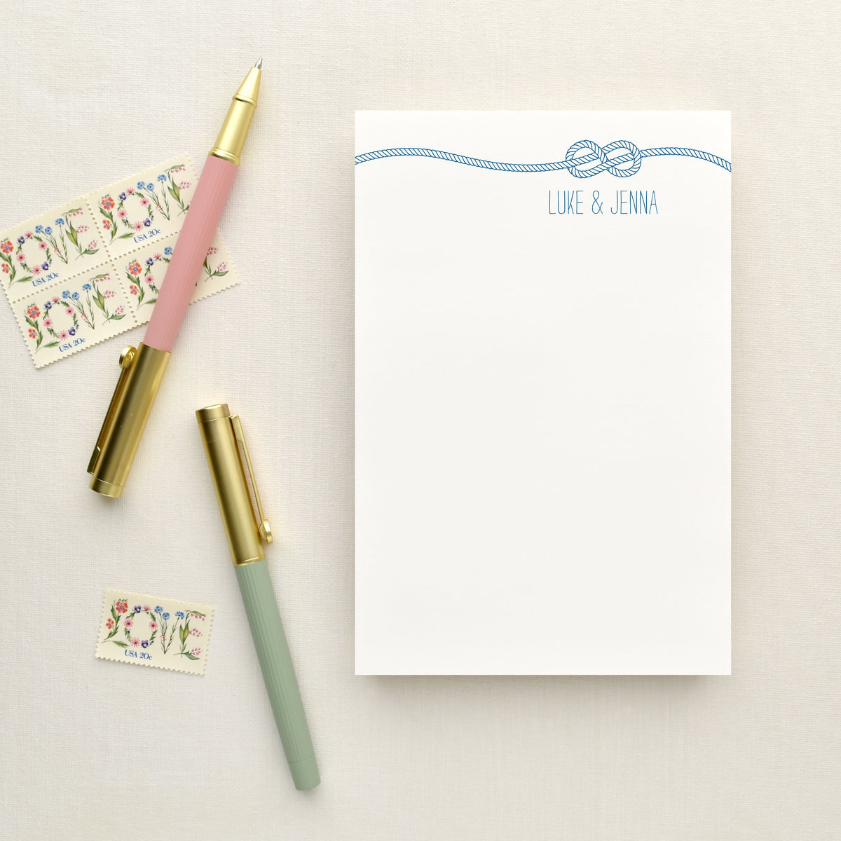 Knot Personalized Notepad