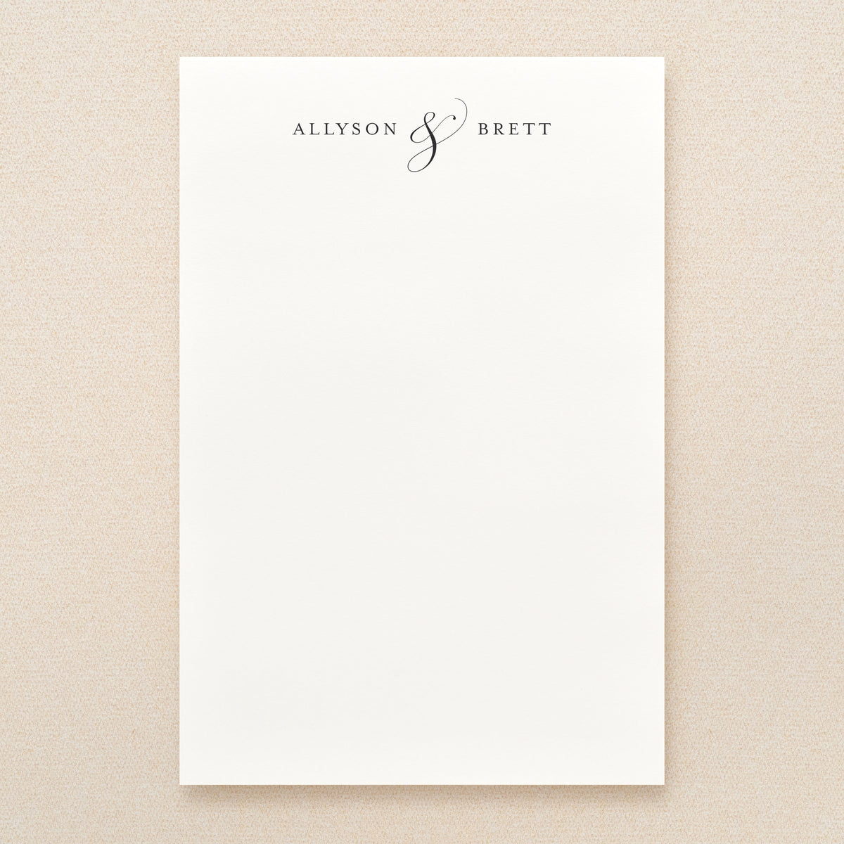 Plume Personalized Notepad