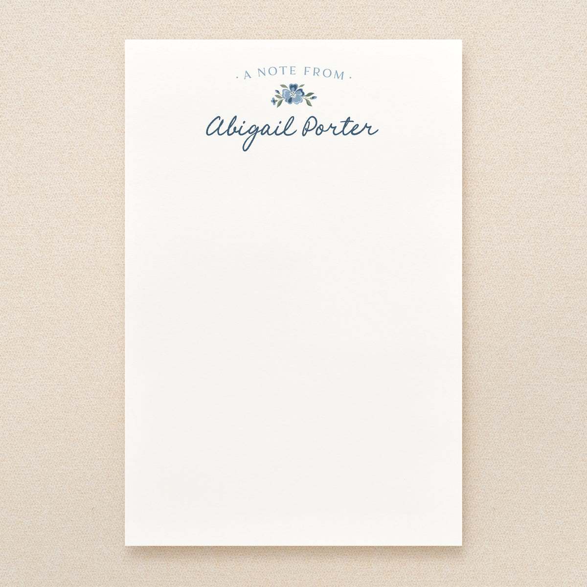 Press Personalized Notepad