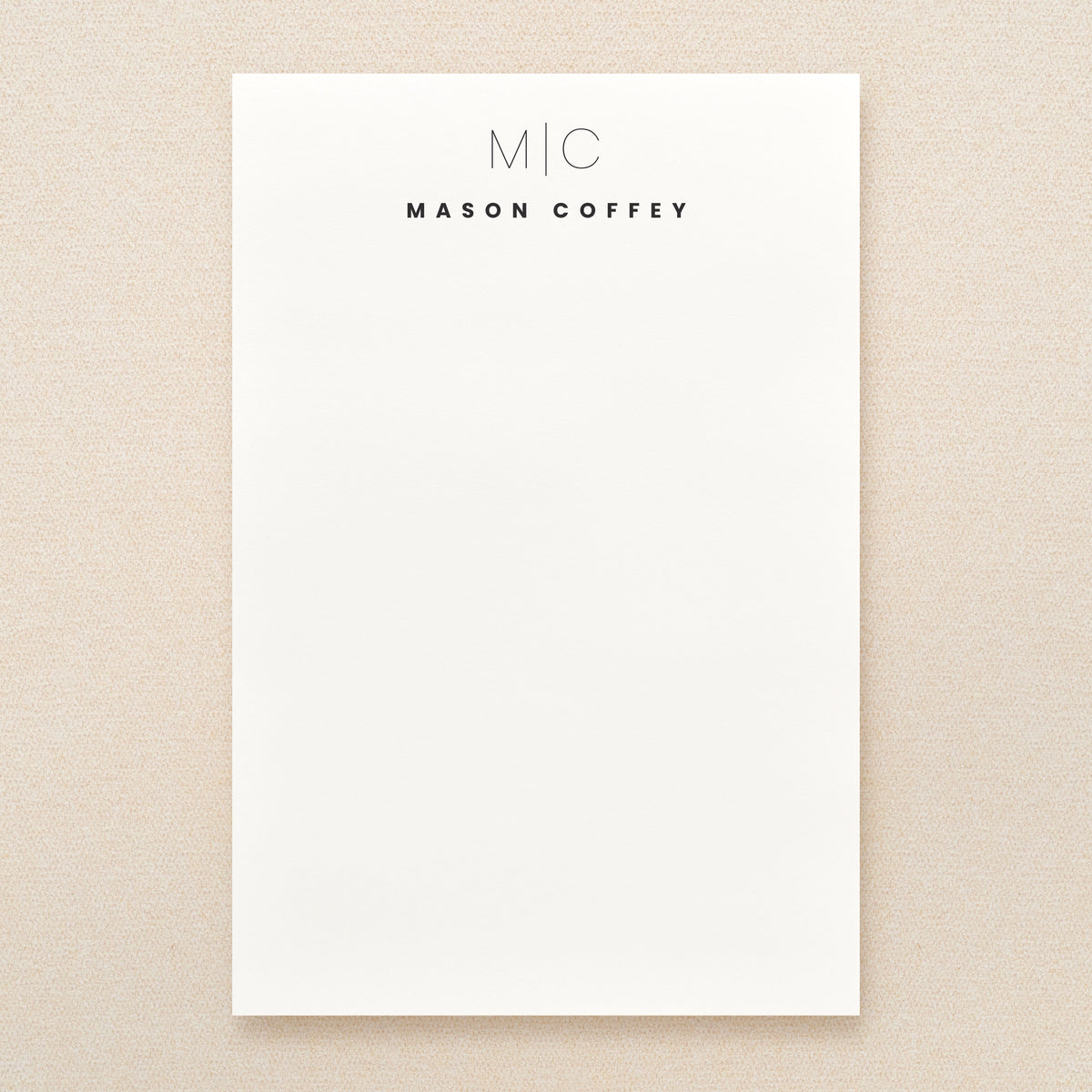 Prime Personalized Notepad