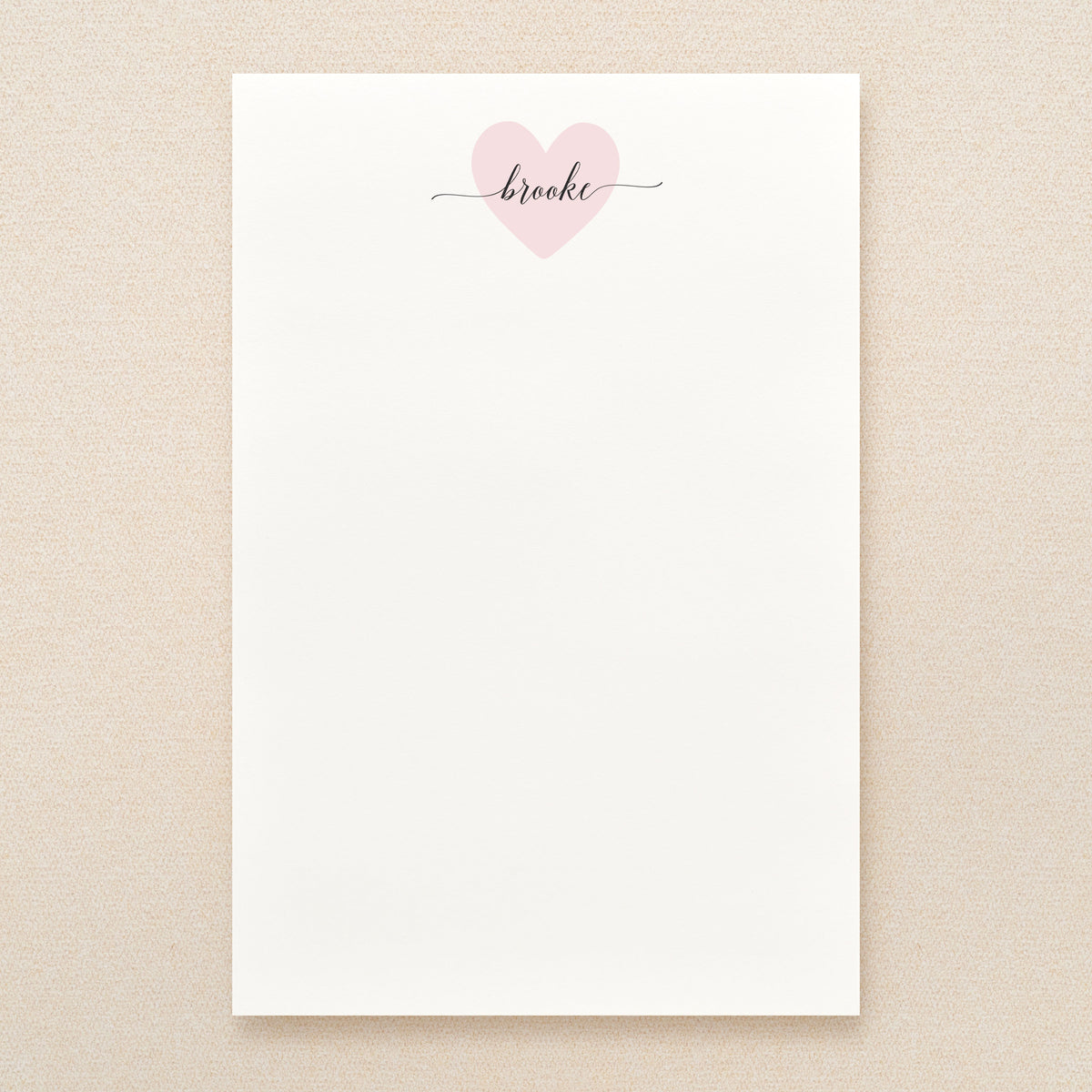 Valentine Personalized Notepad