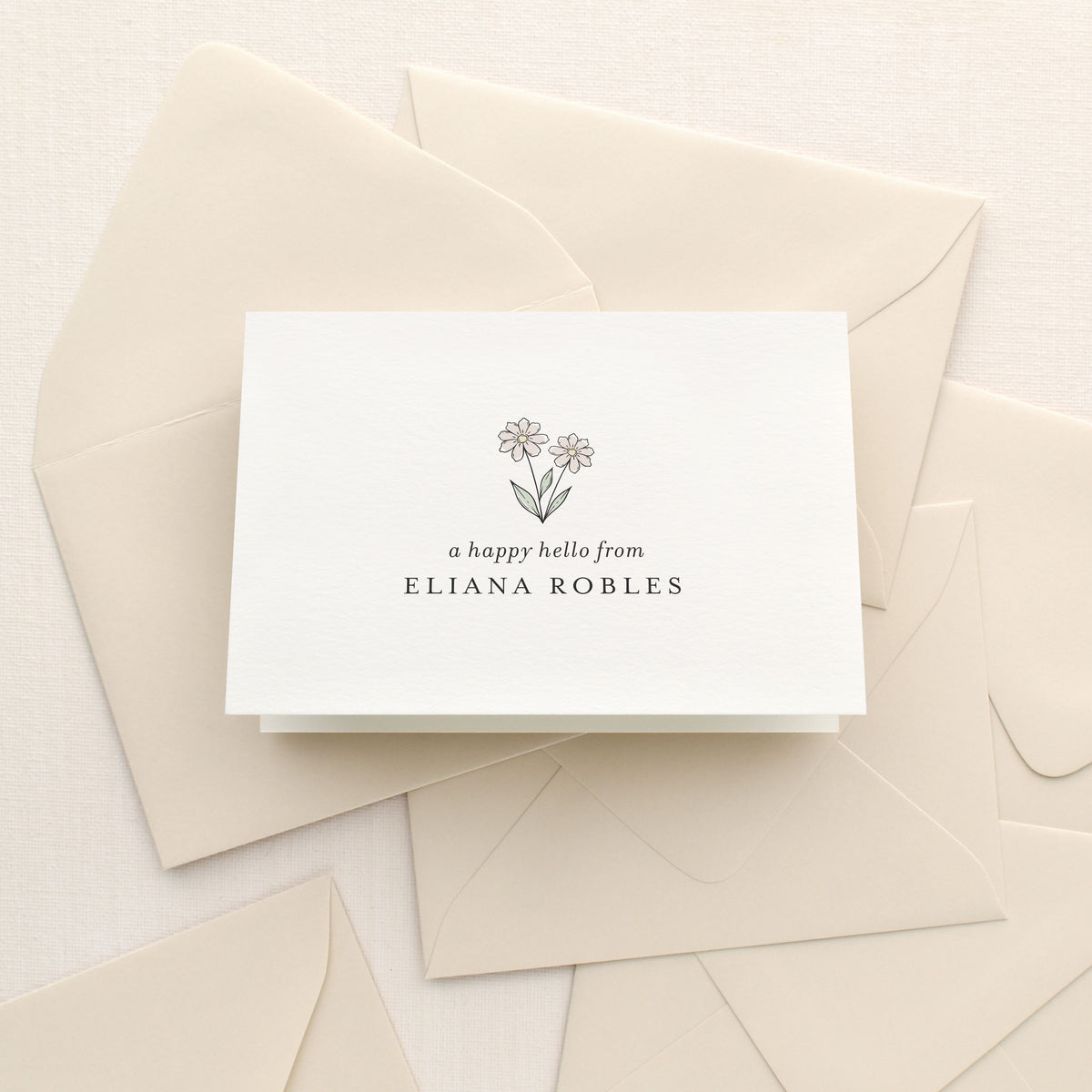 Daisy Personalized Stationery