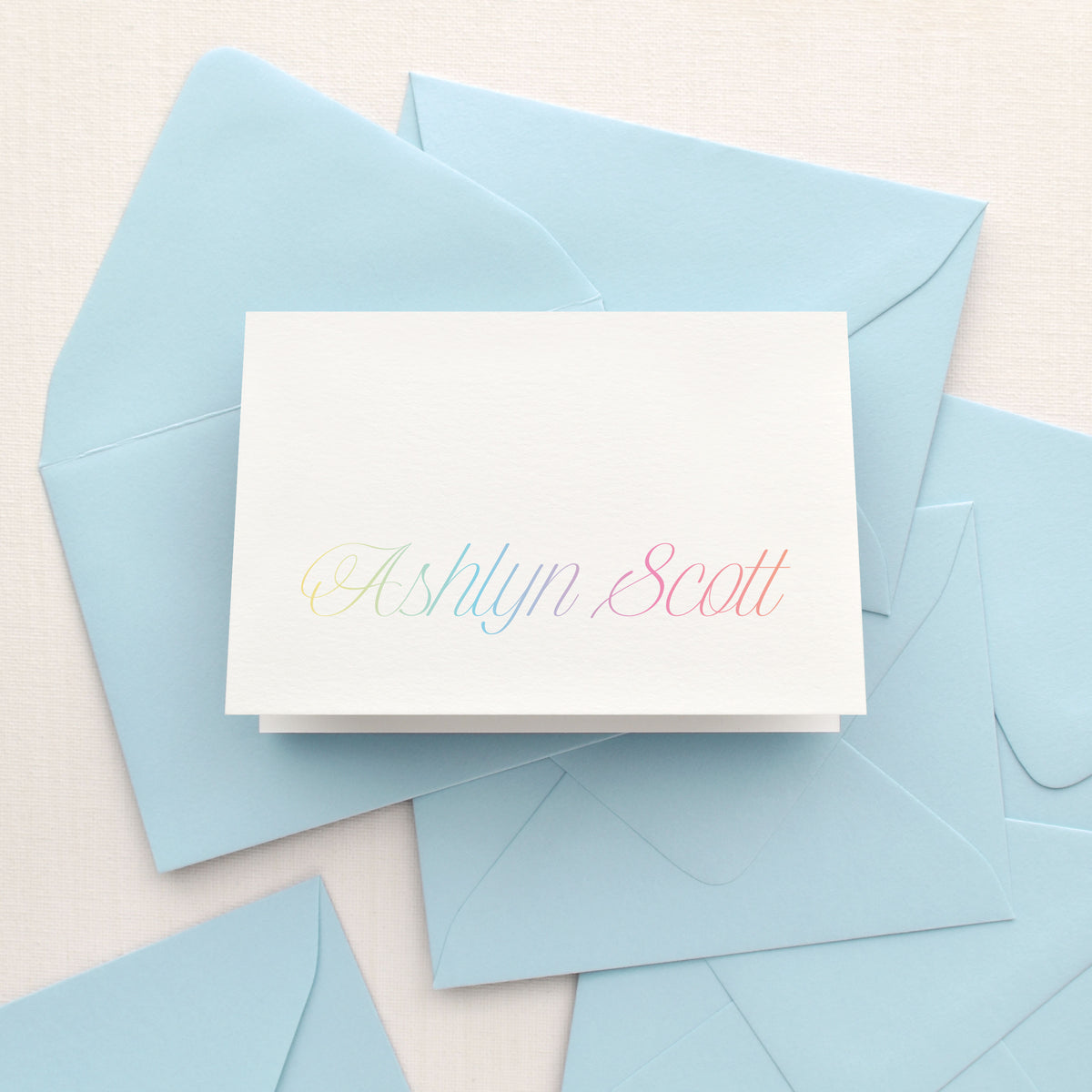 Hue Personalized Stationery