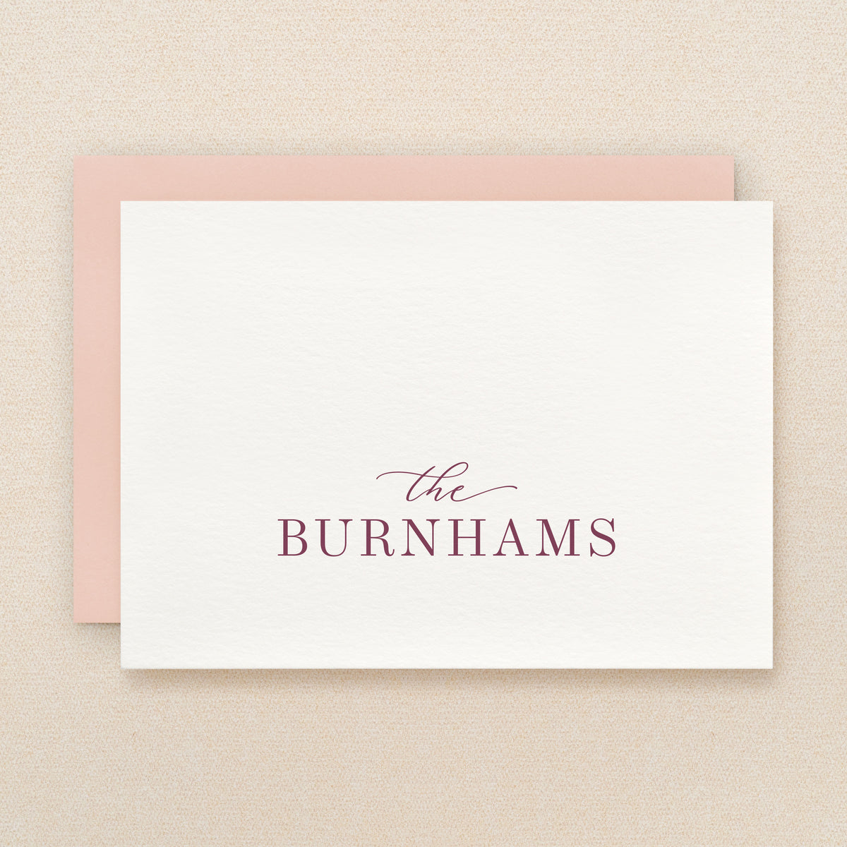 Silk Personalized Stationery