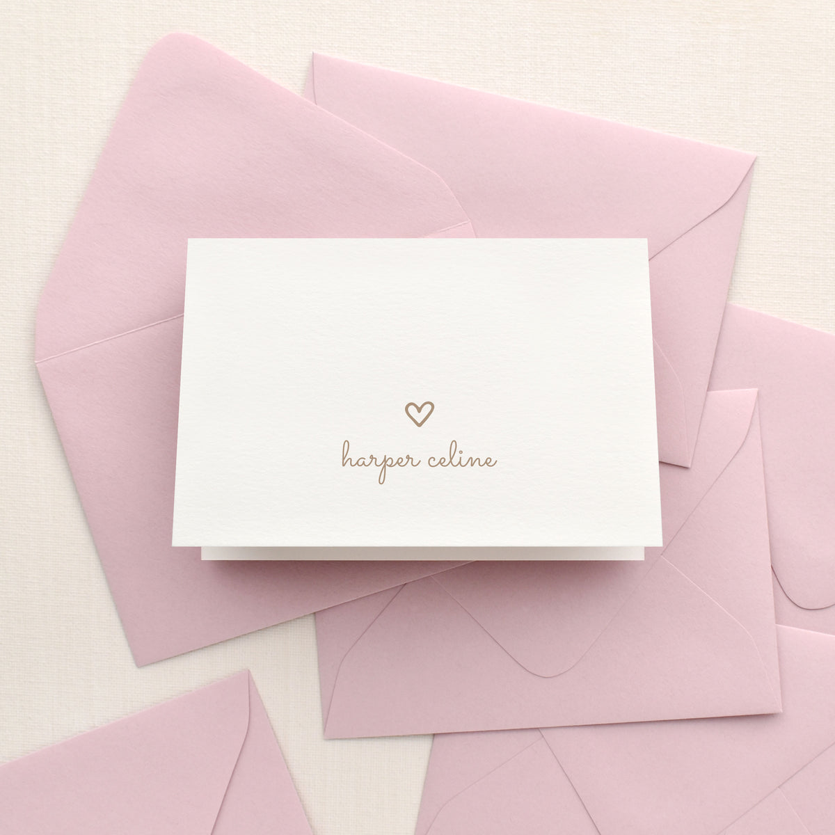 Sweetie Baby Girl Personalized Stationery