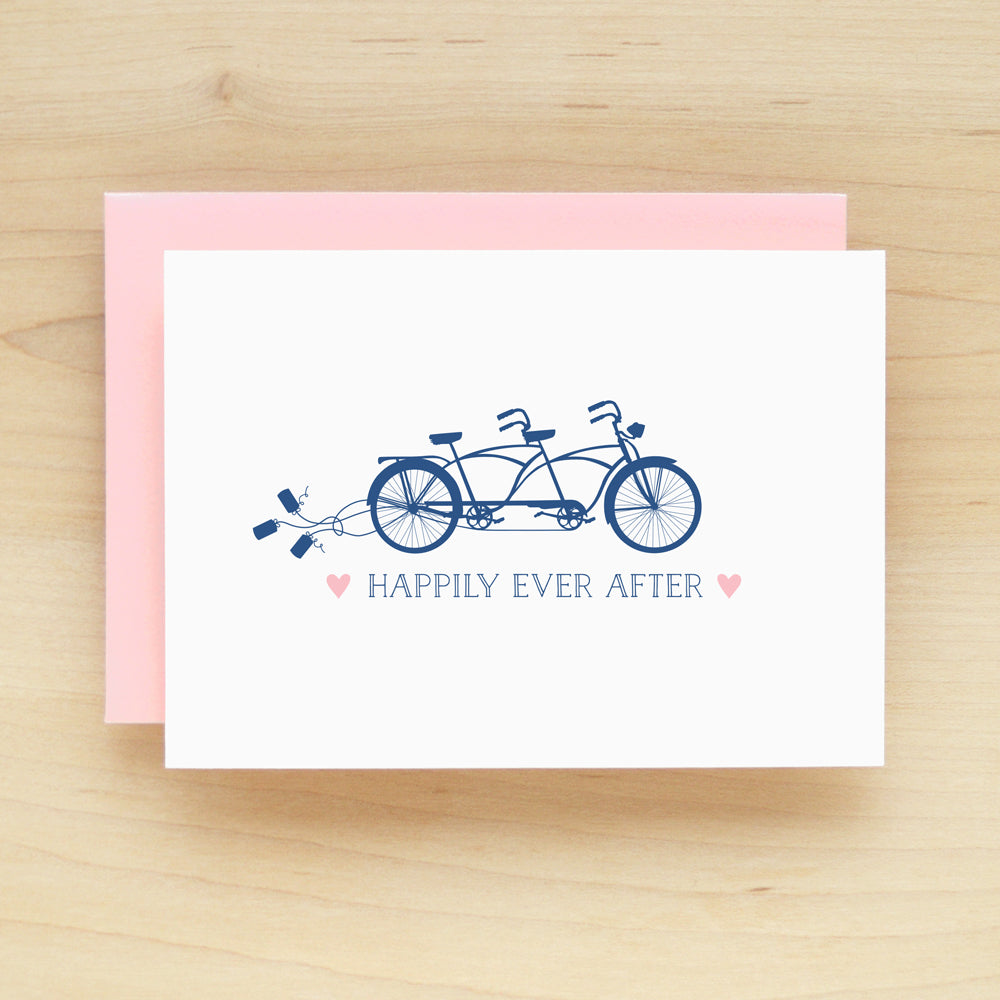 "Happily Ever After" Tandem Greeting Card #220