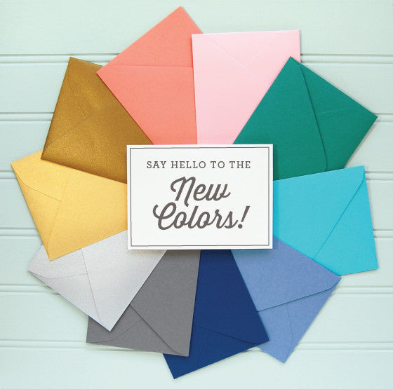 What's cooking, good looking? New colors, that's what!
