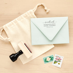 Float Custom Return Address Stamp