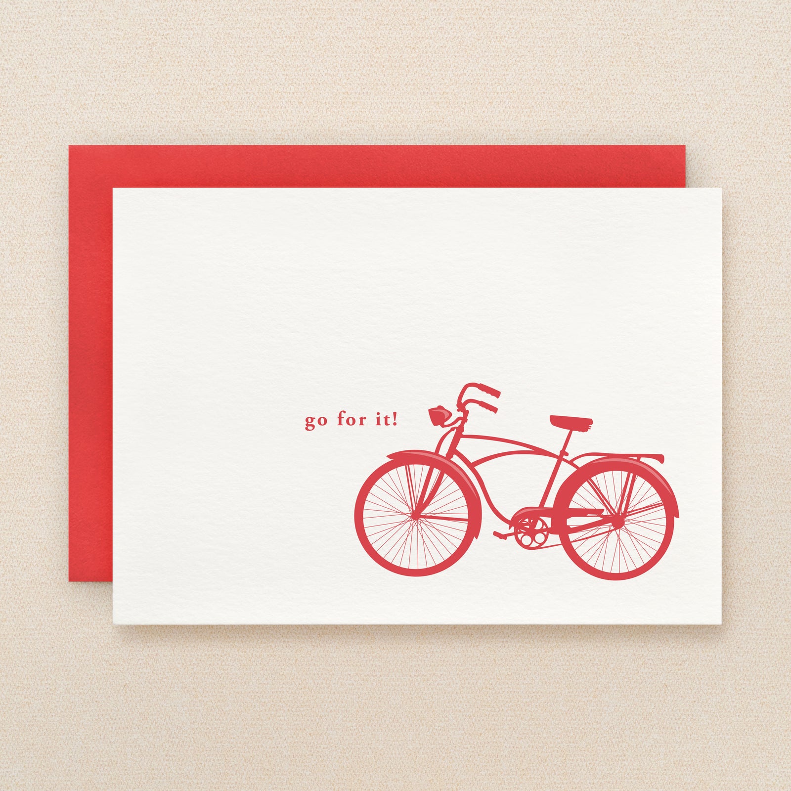 "Go For It!" Summer Lovin' Go Greeting Card #131
