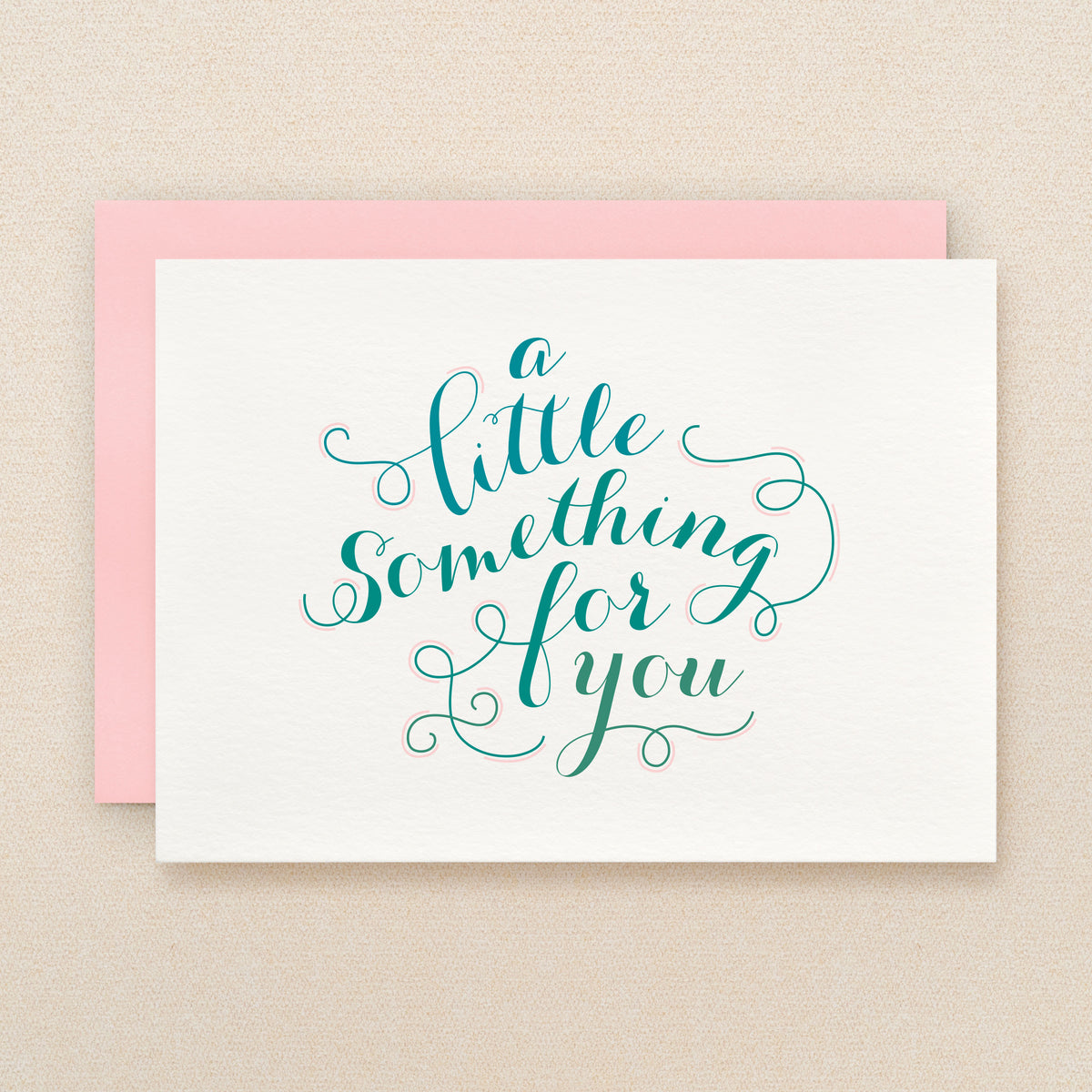 "A little something for you" Little Something Greeting Card #254
