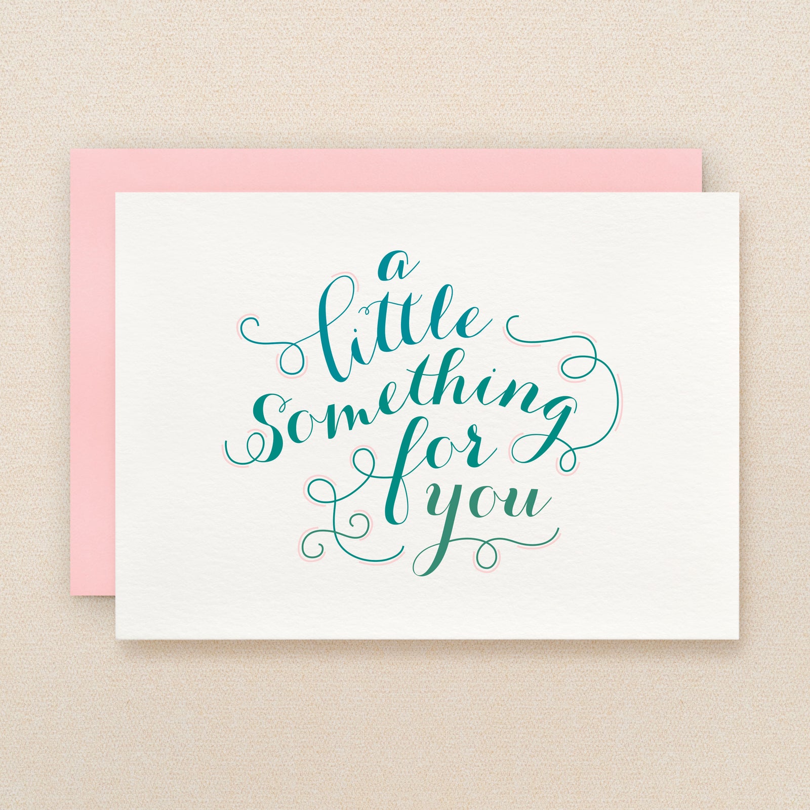 "A little something for you" Little Something Greeting Card #254