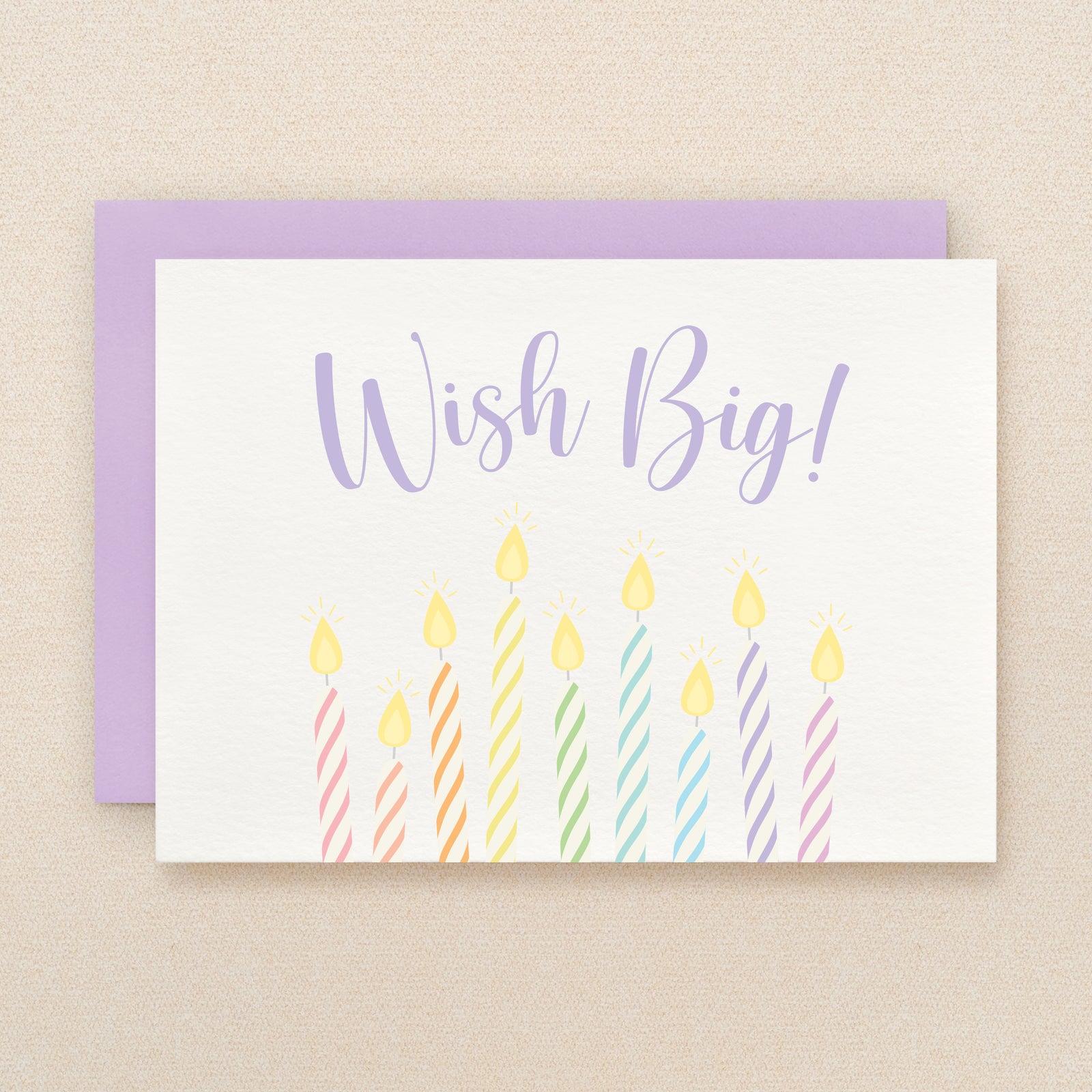 "Wish Big" Wish Big Greeting Card #262