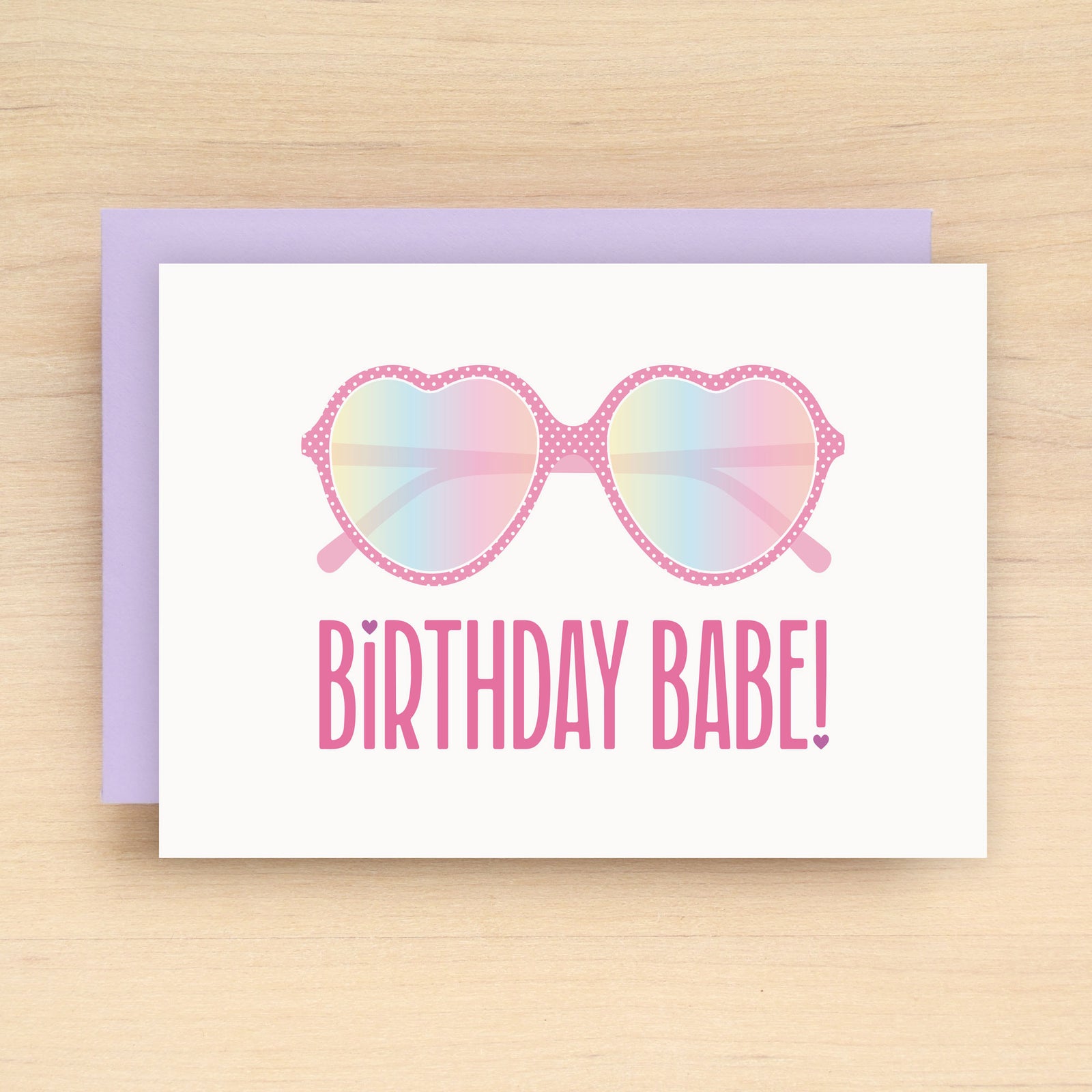 "Birthday Babe!" Birthday Babe Greeting Card #289