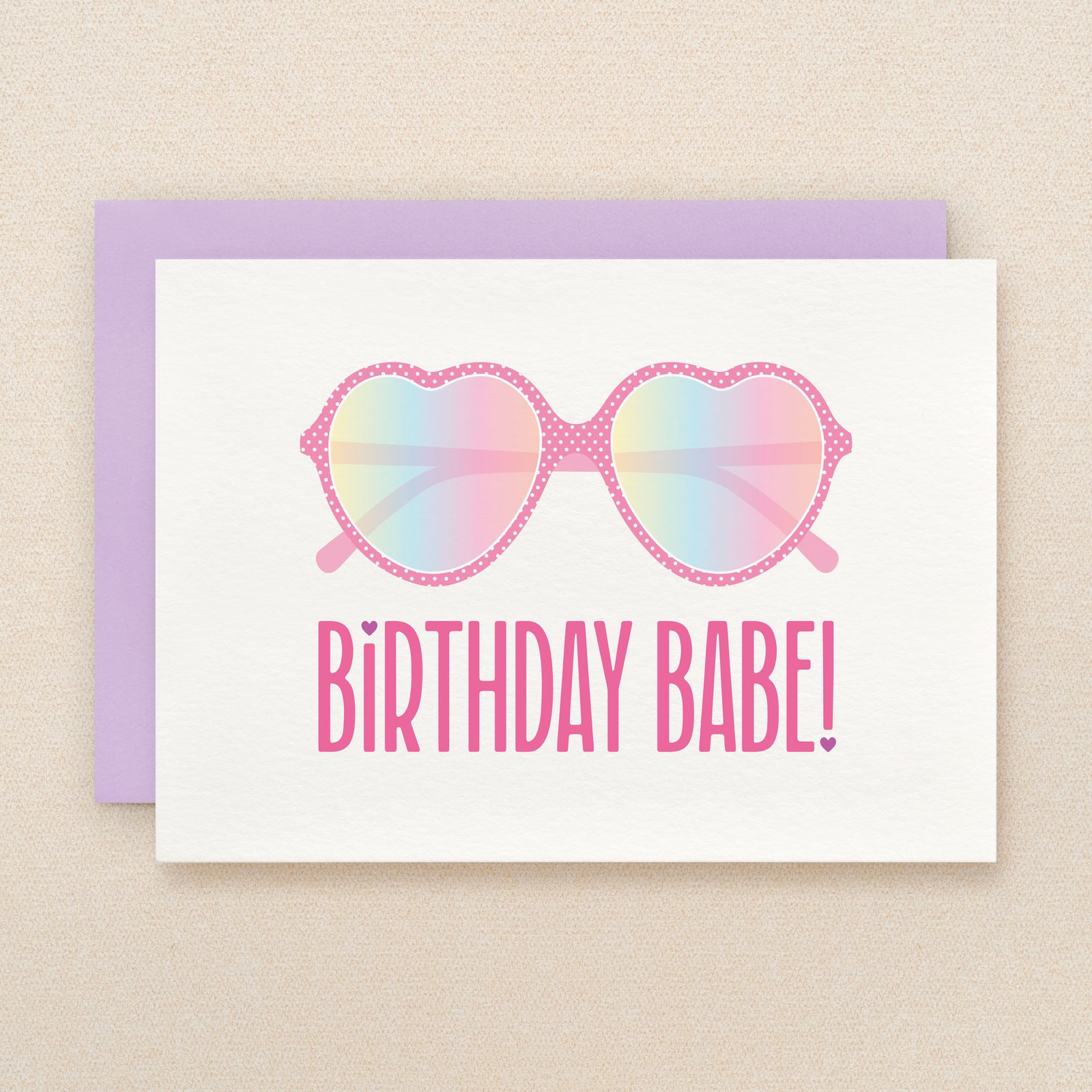 "Birthday Babe!" Birthday Babe Greeting Card #289