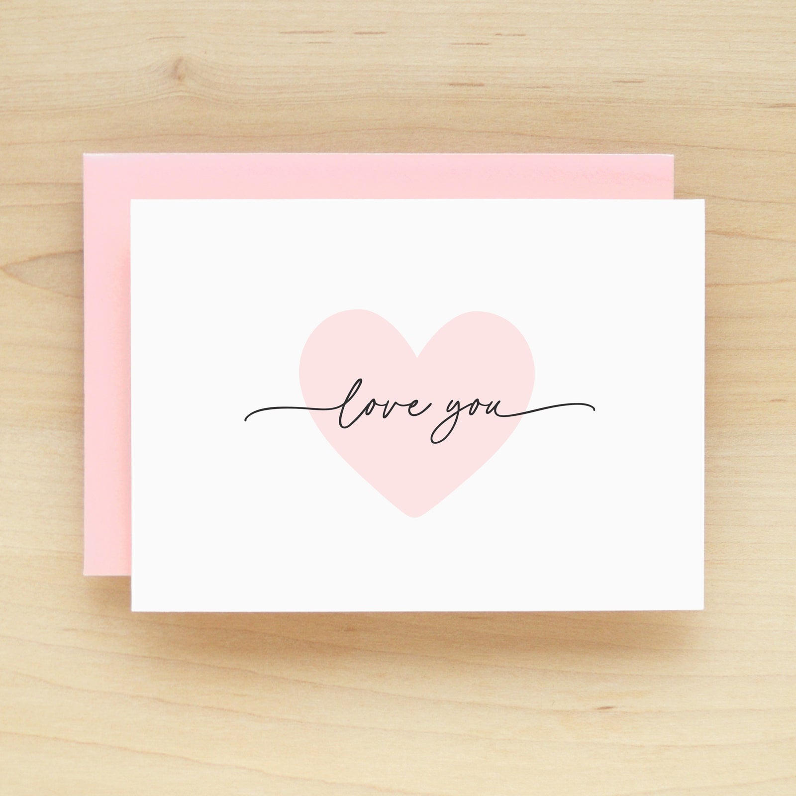 "Love You" Valentine Greeting Card #309