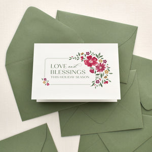 Blessings Holiday Card