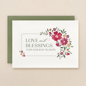 Blessings Holiday Card