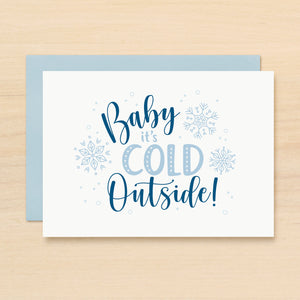 Chilly Holiday Card Set of 10