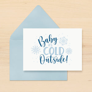 Chilly Holiday Card Set of 10