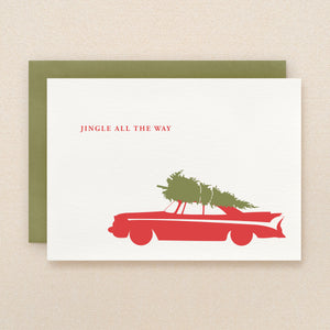 Classic Car Holiday Card