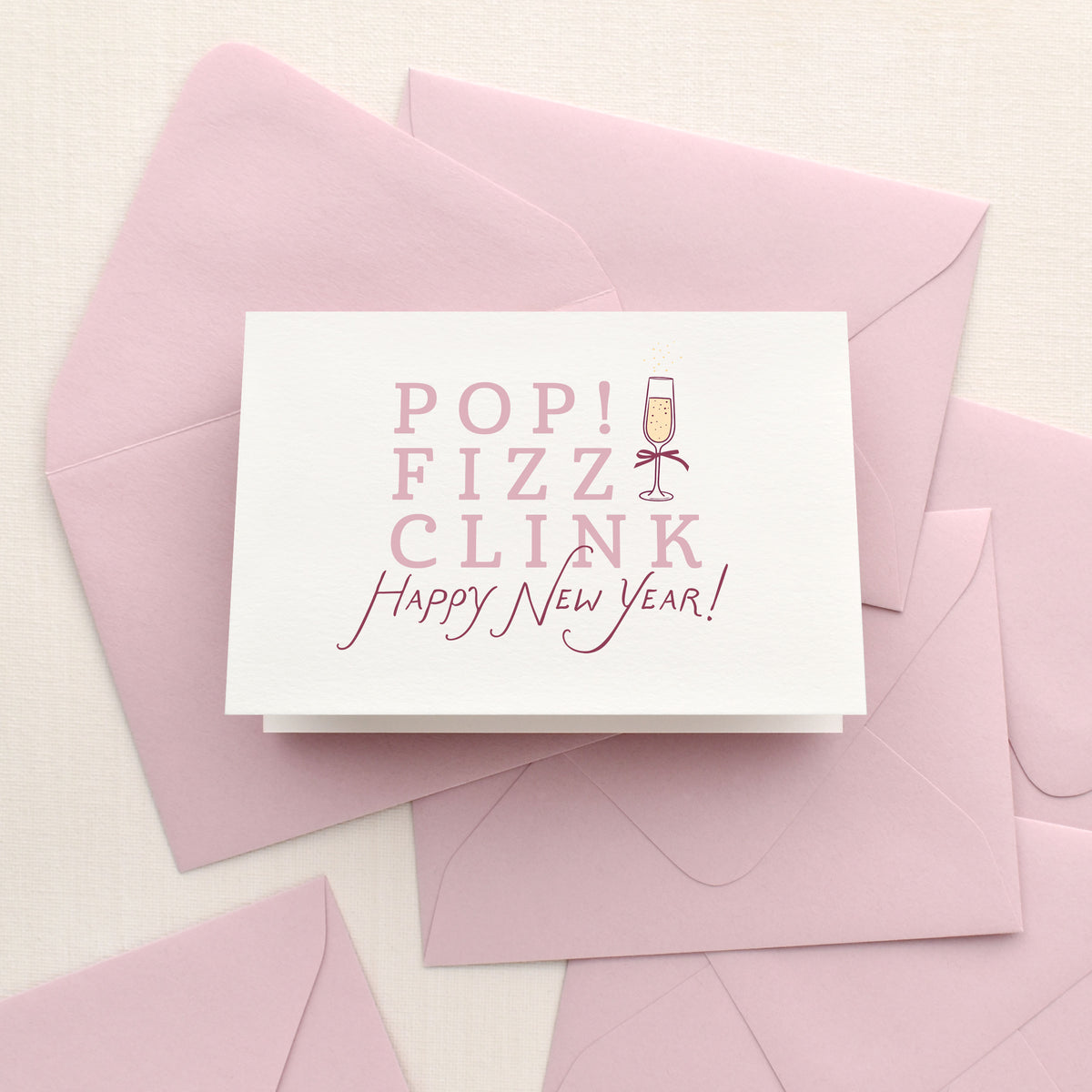 Clink Holiday Card
