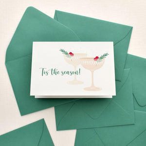 Cocktail Holiday Card