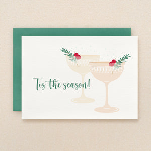 Cocktail Holiday Card