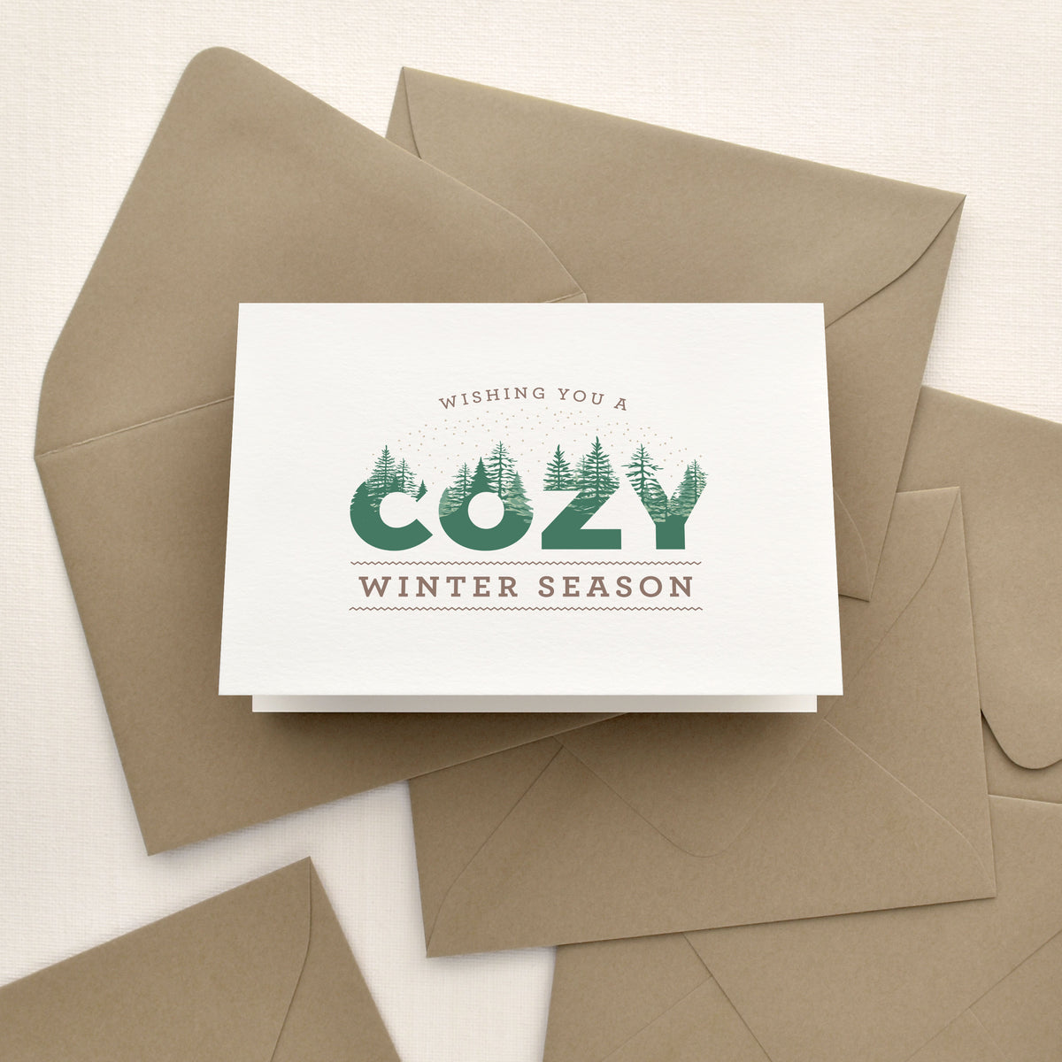 Forest Holiday Card