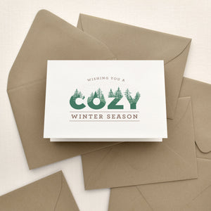 Forest Holiday Card
