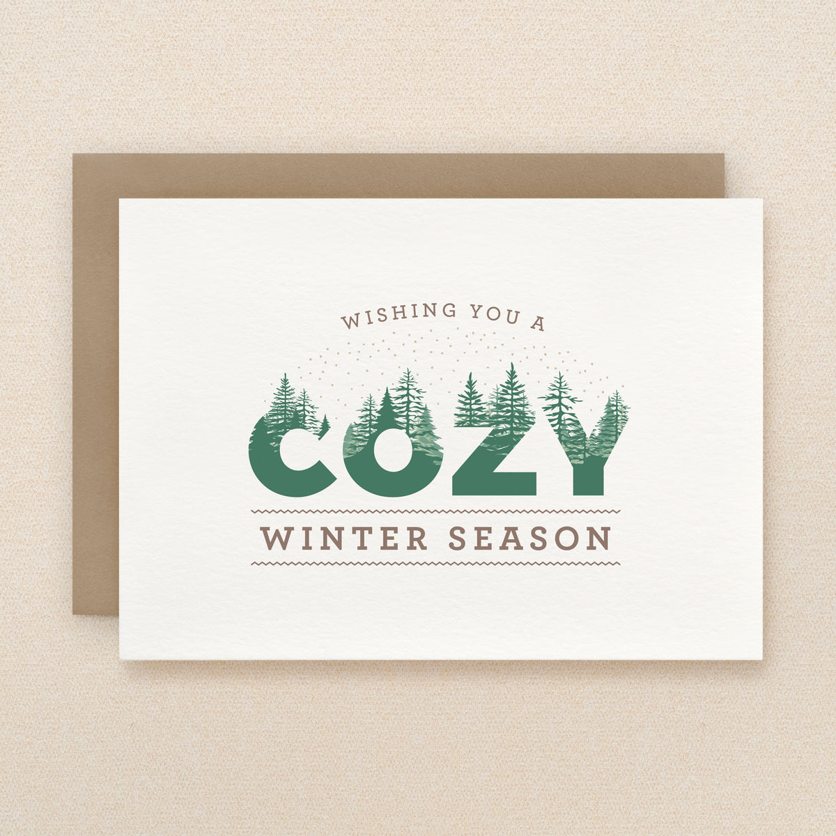 Forest Holiday Card