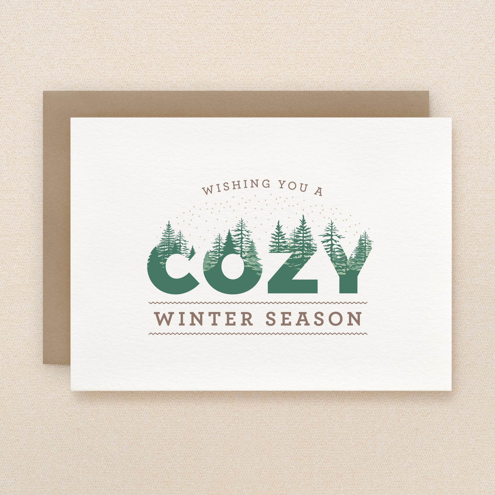 Forest Holiday Card