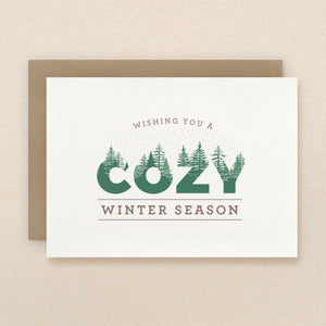 Forest Holiday Card