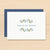 Frolic Navy Holiday Card Set of 10