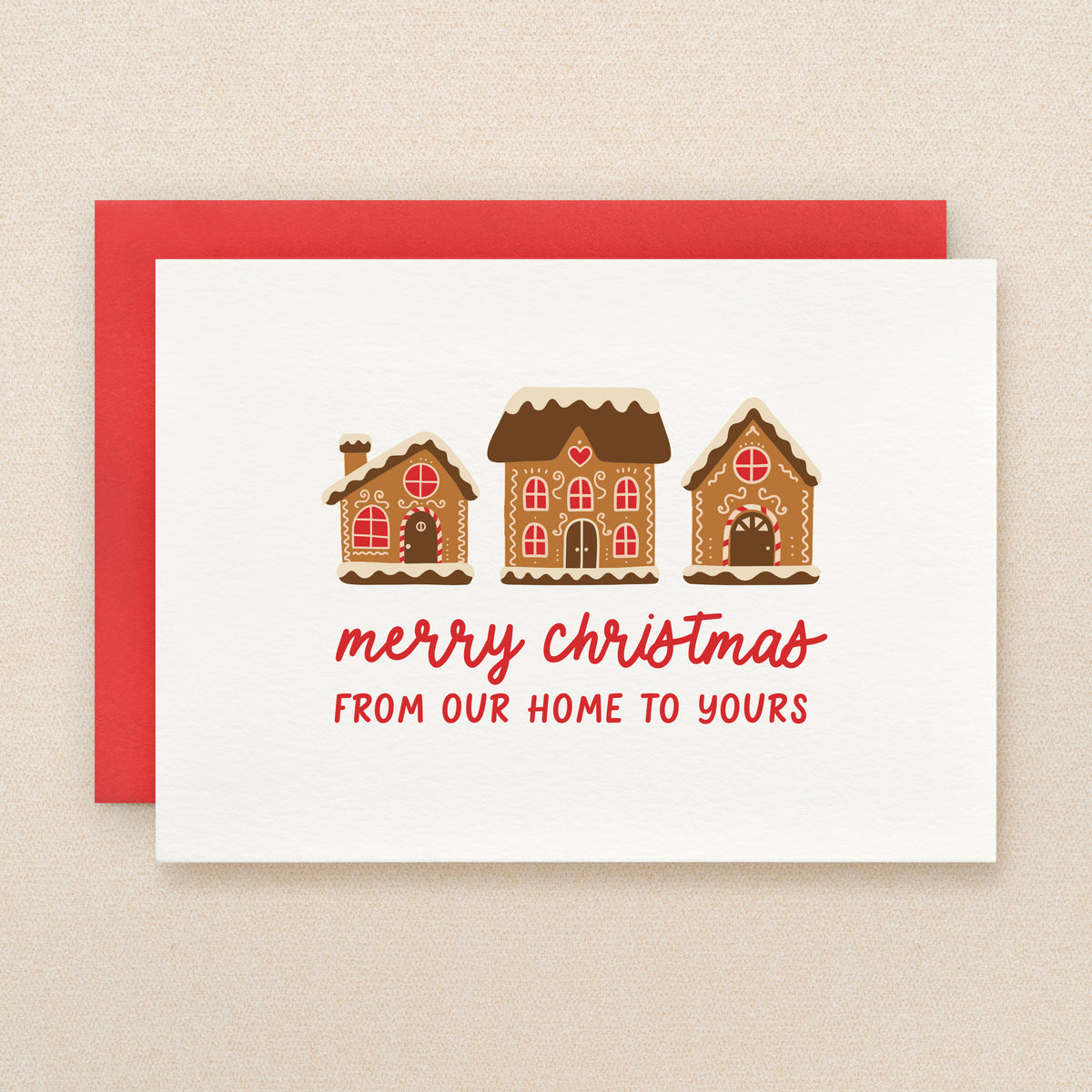 Gingerbread Holiday Card