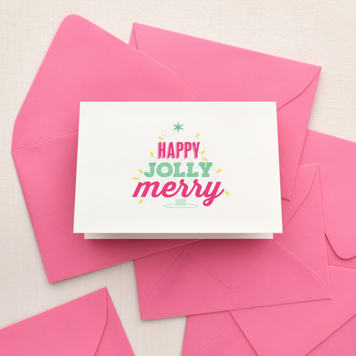 HappyJollyMerry Holiday Card