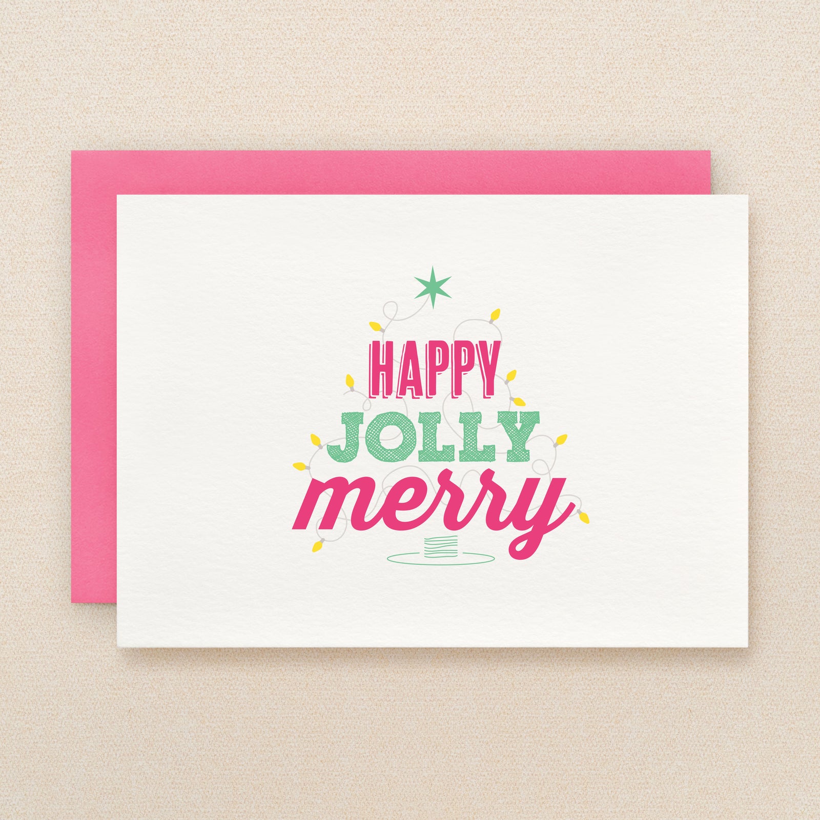 HappyJollyMerry Holiday Card