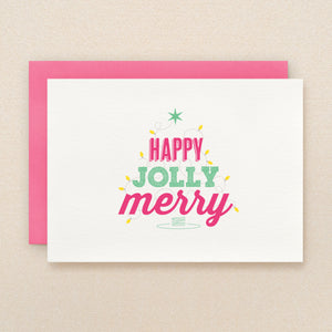 HappyJollyMerry Holiday Card