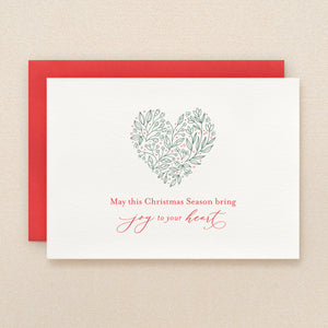 Heart Holiday Card