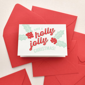 Holly Jolly Holiday Card